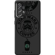 Черный чехол BoxFace Samsung A525 Galaxy A52 Dark Coffee