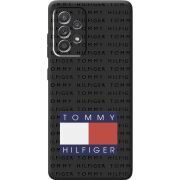 Черный чехол BoxFace Samsung A525 Galaxy A52 Tommy Print