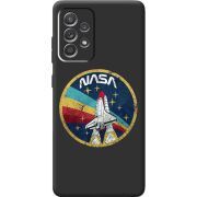 Черный чехол BoxFace Samsung A525 Galaxy A52 NASA