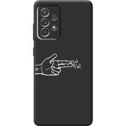 Черный чехол BoxFace Samsung A525 Galaxy A52 Pew Pew