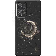 Черный чехол BoxFace Samsung A525 Galaxy A52 Moon