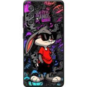 Черный чехол BoxFace Samsung A525 Galaxy A52 Малий вухань