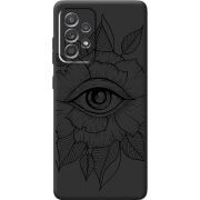 Черный чехол BoxFace Samsung A525 Galaxy A52 Eye
