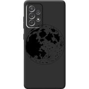 Черный чехол BoxFace Samsung A525 Galaxy A52 Planet
