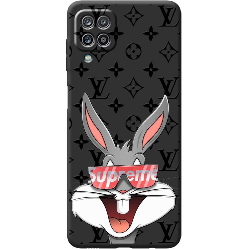 Черный чехол BoxFace Samsung A125 Galaxy A12 looney bunny