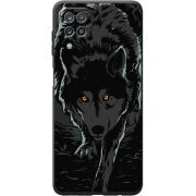 Черный чехол BoxFace Samsung A125 Galaxy A12 Wolf