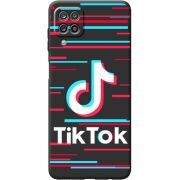 Черный чехол BoxFace Samsung A125 Galaxy A12 Tik Tok