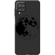 Черный чехол BoxFace Samsung A125 Galaxy A12 Planet