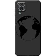 Черный чехол BoxFace Samsung A125 Galaxy A12 Earth