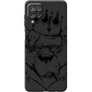 Черный чехол BoxFace Samsung A125 Galaxy A12 Bear King