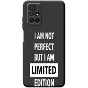 Черный чехол BoxFace Xiaomi Redmi 10 Limited Edition