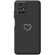 Черный чехол BoxFace Xiaomi Redmi 10 My Heart