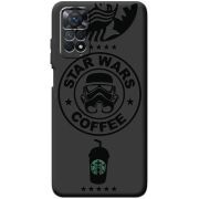 Черный чехол BoxFace Xiaomi Redmi Note 11 Pro / Note 11 Pro 5G Dark Coffee