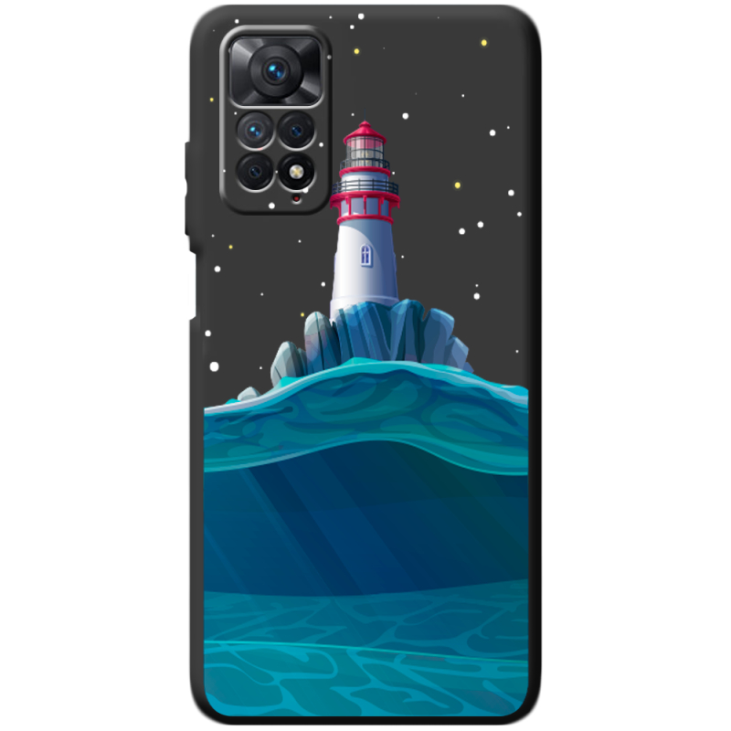 Черный чехол BoxFace Xiaomi Redmi Note 11 Pro / Note 11 Pro 5G Lighthouse