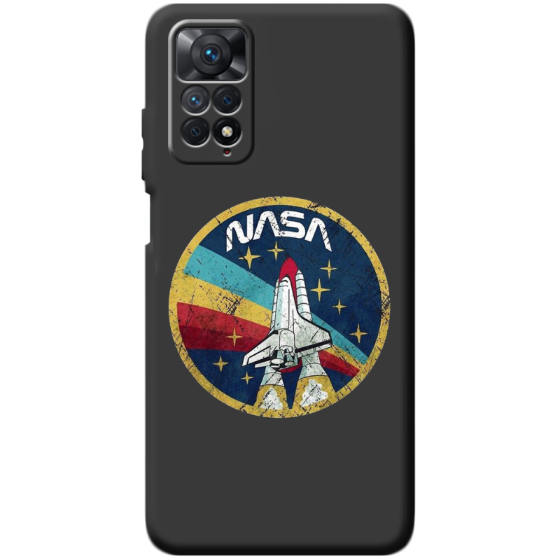 Черный чехол BoxFace Xiaomi Redmi Note 11 Pro / Note 11 Pro 5G NASA