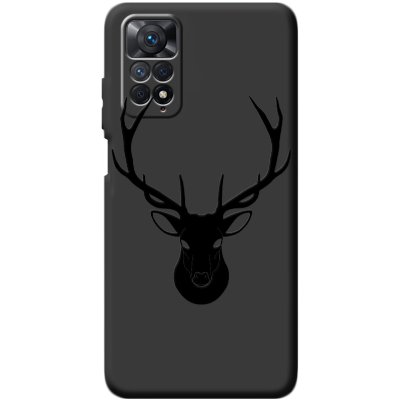 Черный чехол BoxFace Xiaomi Redmi Note 11 Pro / Note 11 Pro 5G Deer