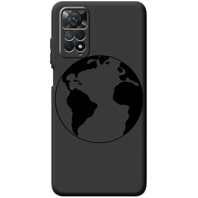 Черный чехол BoxFace Xiaomi Redmi Note 11 Pro / Note 11 Pro 5G Earth