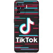 Черный чехол BoxFace OPPO Reno5 Lite Tik Tok