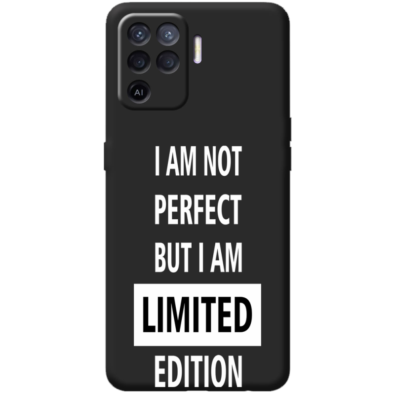 Черный чехол BoxFace OPPO Reno5 Lite Limited Edition