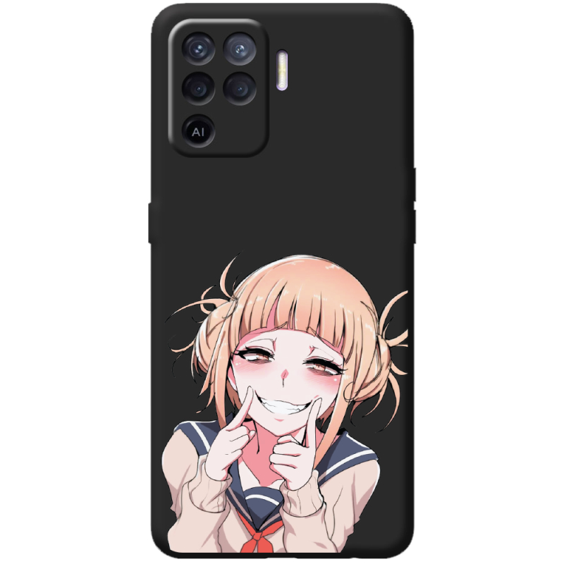 Черный чехол BoxFace OPPO Reno5 Lite Himiko Toga Smile