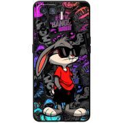 Черный чехол BoxFace OPPO Reno5 Lite Малий вухань