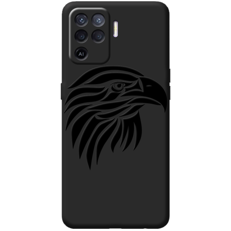 Черный чехол BoxFace OPPO Reno5 Lite Eagle