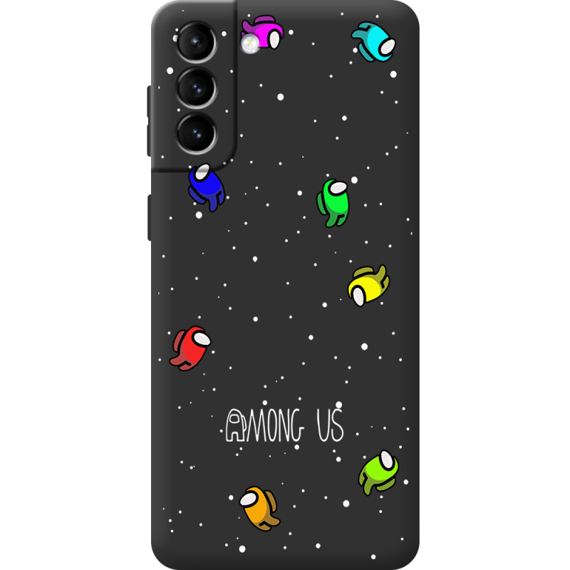 Черный чехол BoxFace Samsung Galaxy S21 FE (G990) Among Us Invisible