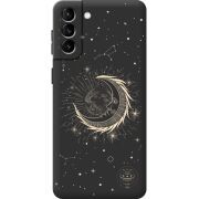 Черный чехол BoxFace Samsung Galaxy S21 FE (G990) Moon