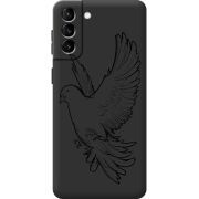 Черный чехол BoxFace Samsung Galaxy S21 FE (G990) Dove