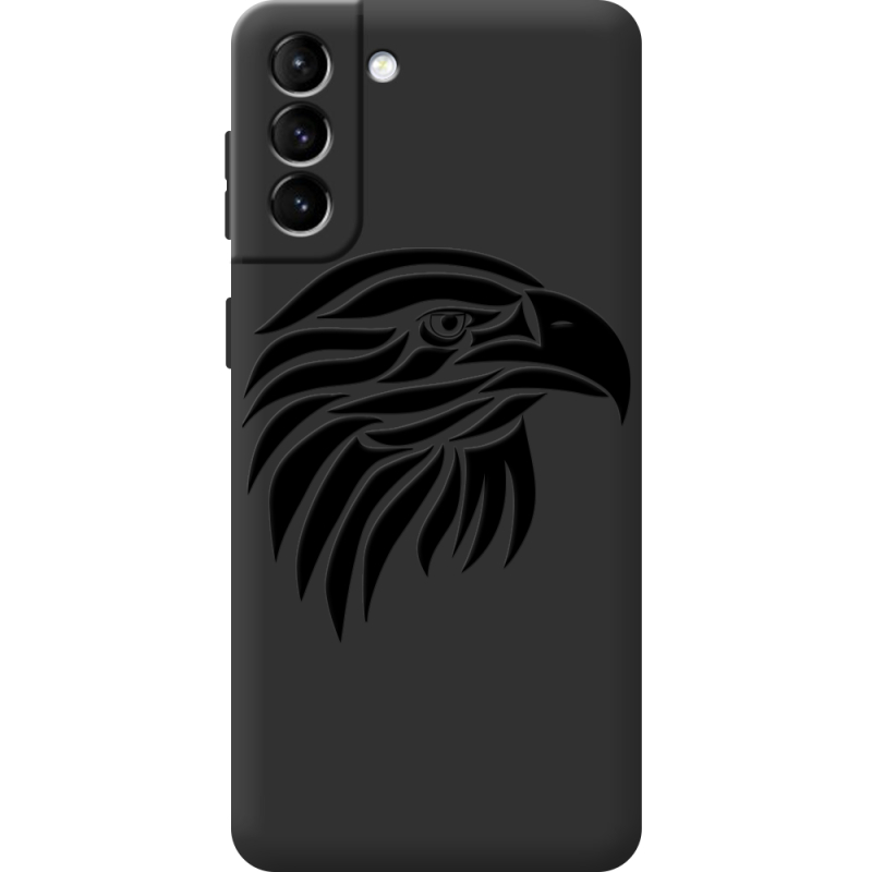 Черный чехол BoxFace Samsung Galaxy S21 FE (G990) Eagle