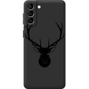 Черный чехол BoxFace Samsung Galaxy S21 FE (G990) Deer
