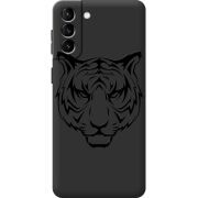Черный чехол BoxFace Samsung Galaxy S21 FE (G990) Tiger