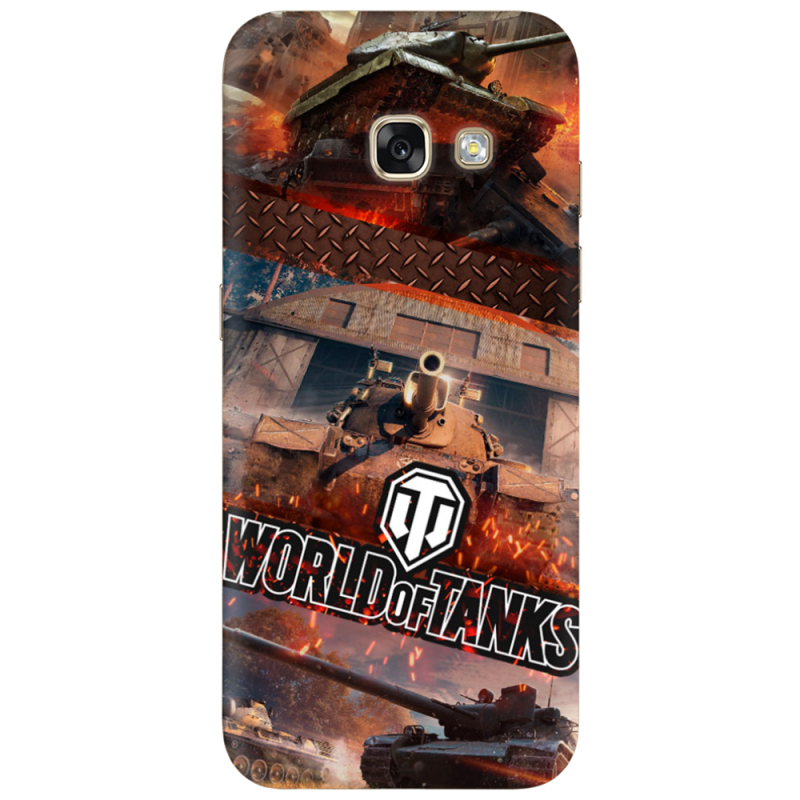 Чехол Uprint Samsung A320 Galaxy A3 2017 World Of Tanks