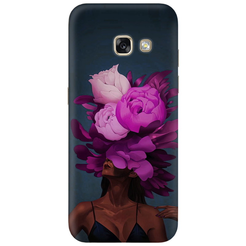 Чехол Uprint Samsung A320 Galaxy A3 2017 Exquisite Purple Flowers