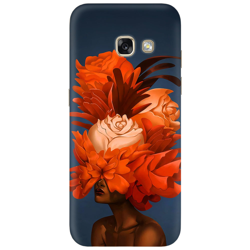 Чехол Uprint Samsung A320 Galaxy A3 2017 Exquisite Orange Flowers