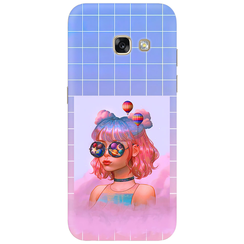 Чехол Uprint Samsung A320 Galaxy A3 2017 Girl in the Clouds