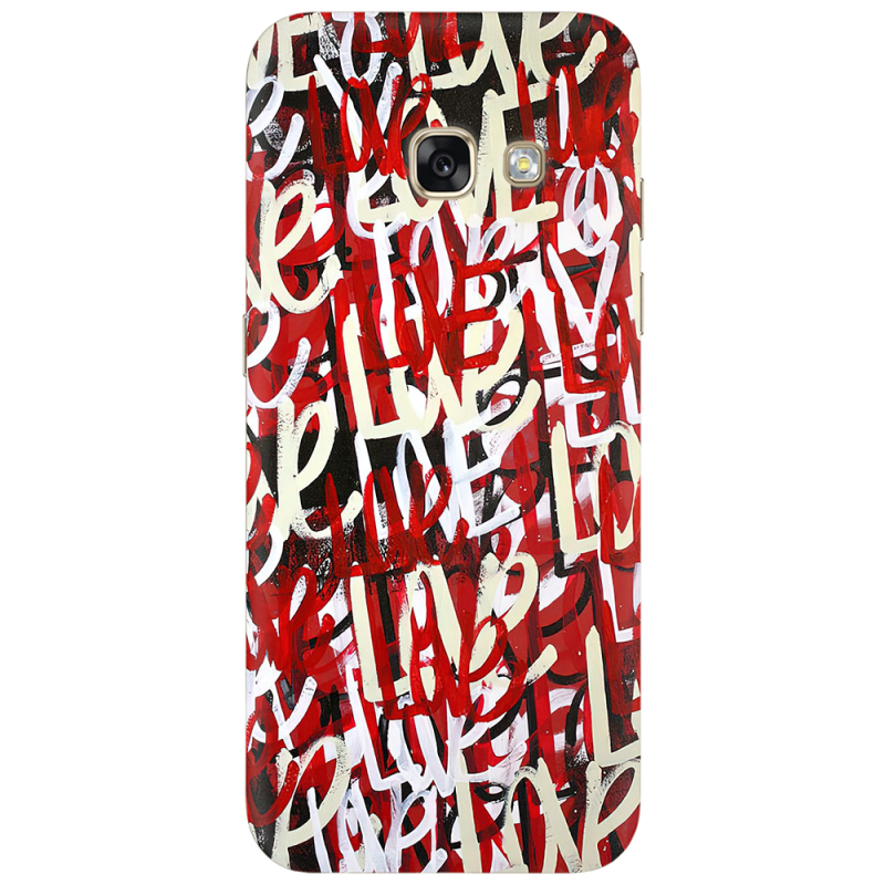 Чехол Uprint Samsung A320 Galaxy A3 2017 Love Graffiti