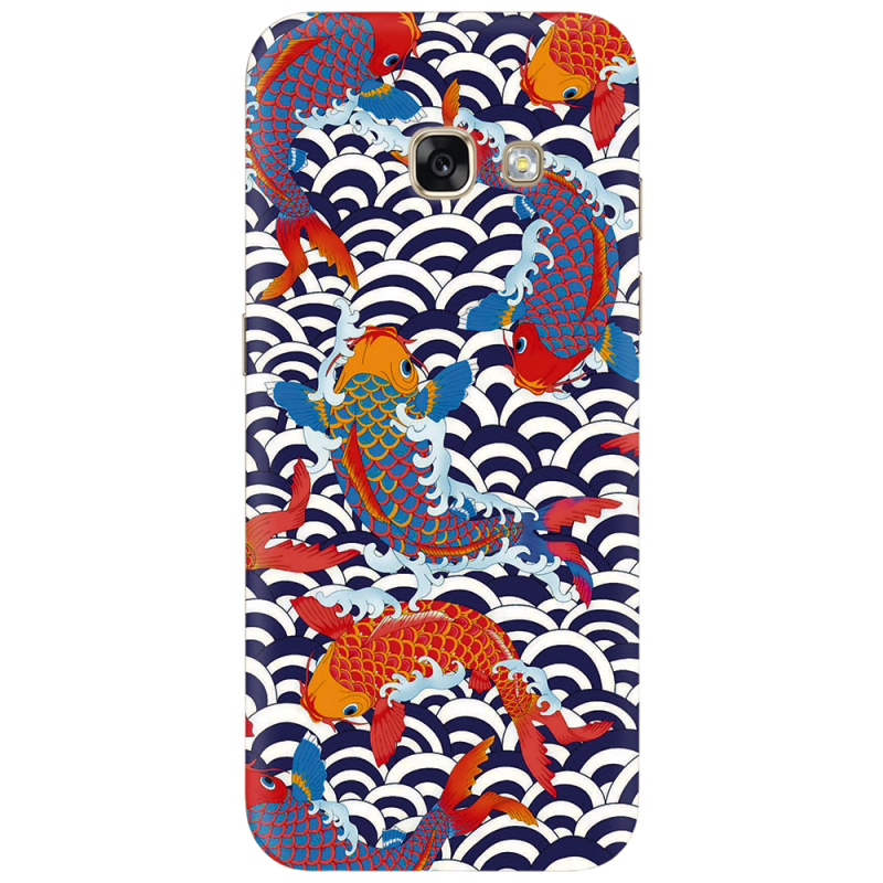 Чехол Uprint Samsung A320 Galaxy A3 2017 Koi Fish