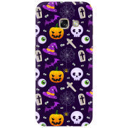 Чехол Uprint Samsung A320 Galaxy A3 2017 Halloween Purple Mood