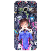 Чехол Uprint Samsung A320 Galaxy A3 2017 Overwatch D.VA