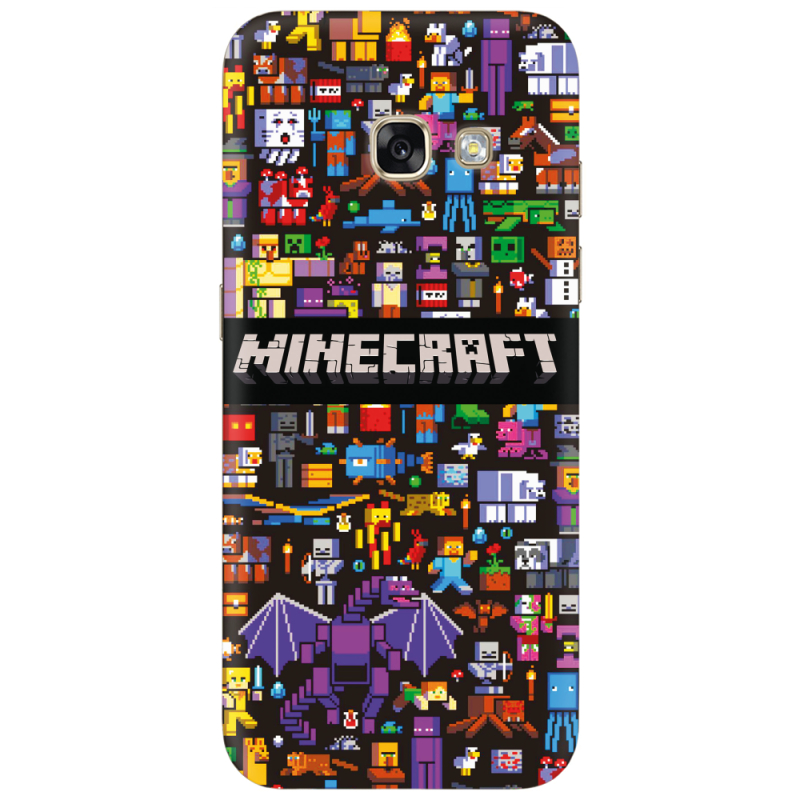 Чехол Uprint Samsung A320 Galaxy A3 2017 Minecraft Mobbery