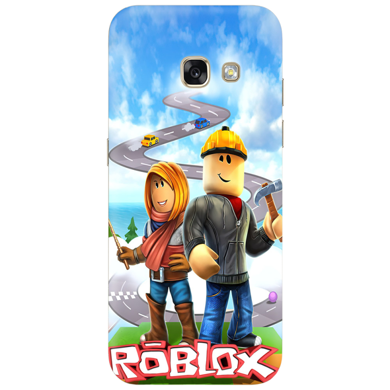 Чехол Uprint Samsung A320 Galaxy A3 2017 Roblox Білдерман