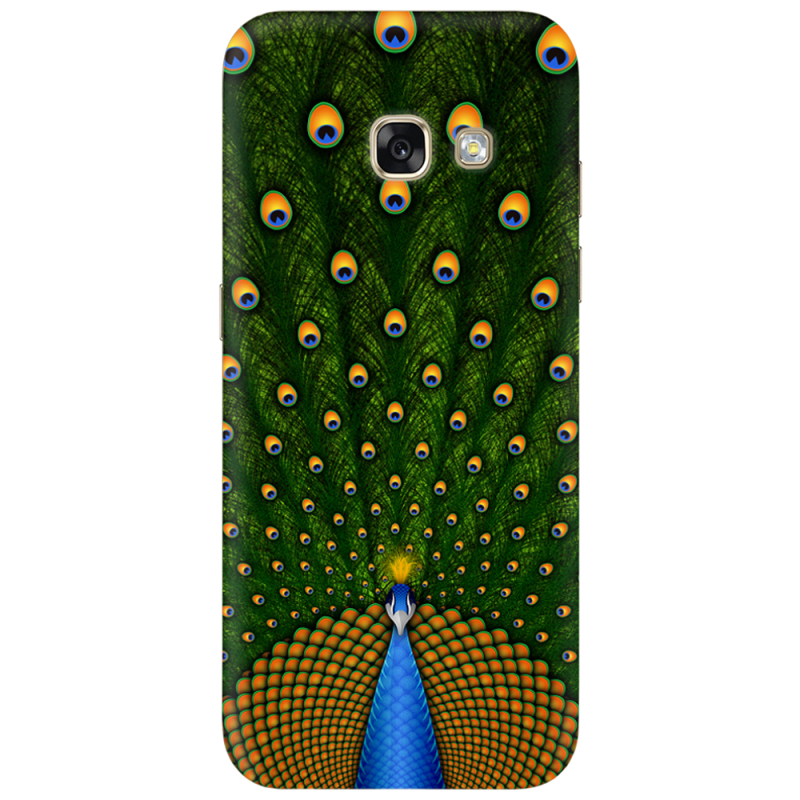 Чехол Uprint Samsung A320 Galaxy A3 2017 Peacocks Tail