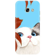 Чехол Uprint Samsung A320 Galaxy A3 2017 Wondering Cat