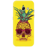 Чехол Uprint Samsung A320 Galaxy A3 2017 Pineapple Skull