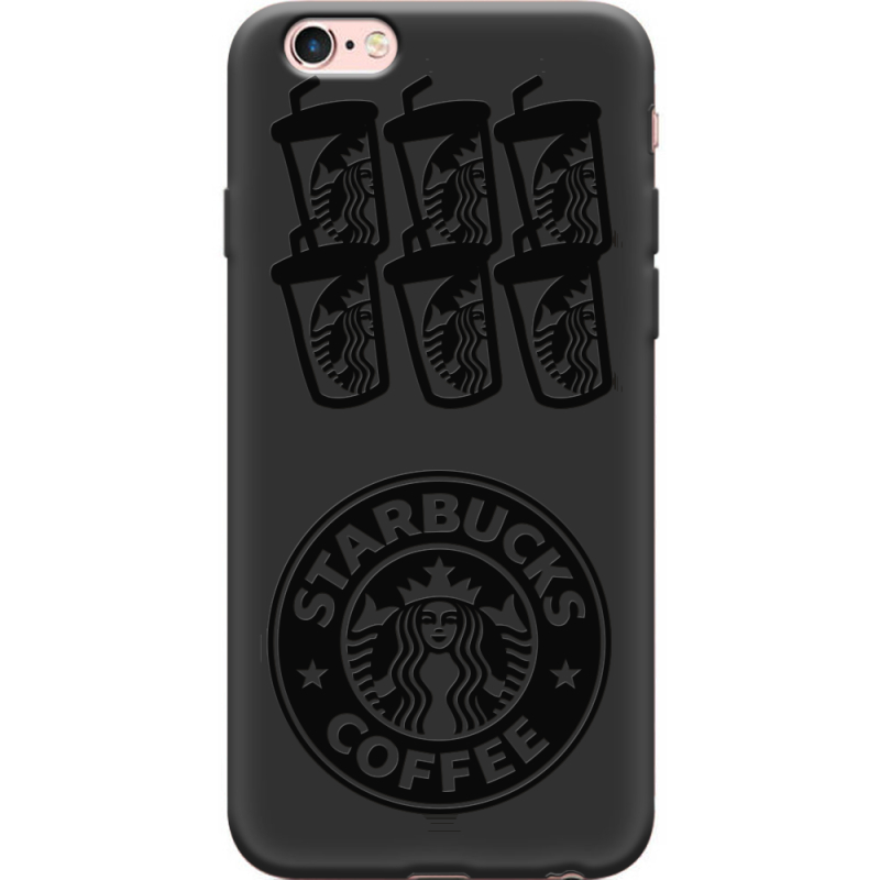 Черный чехол Uprint Apple iPhone 6 Plus / 6S Plus Black Coffee
