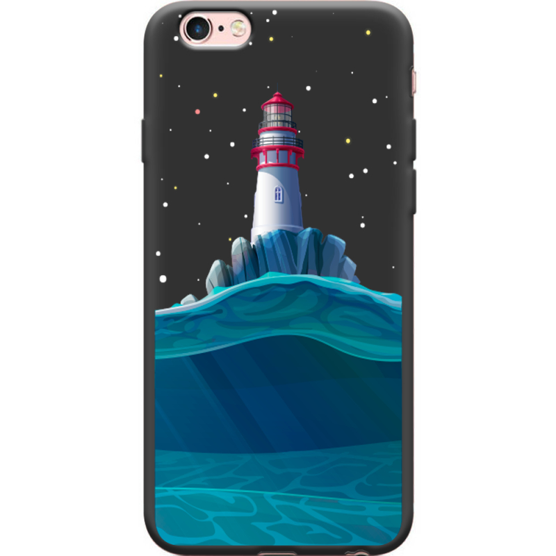 Черный чехол Uprint Apple iPhone 6 Plus / 6S Plus Lighthouse