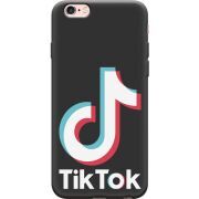 Черный чехол Uprint Apple iPhone 6 Plus / 6S Plus Tik Tok