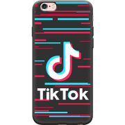 Черный чехол Uprint Apple iPhone 6 Plus / 6S Plus Tik Tok