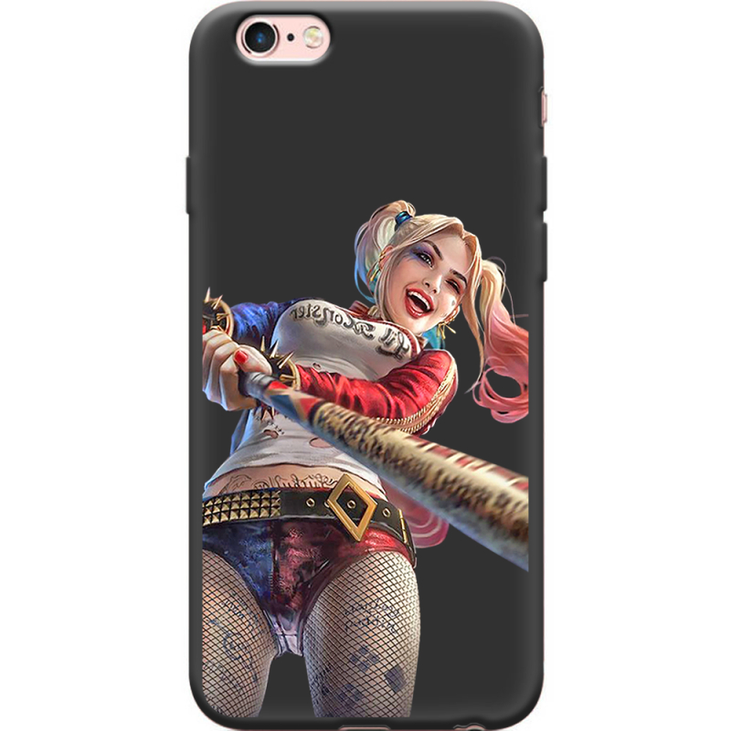 Черный чехол Uprint Apple iPhone 6 Plus / 6S Plus Happy Harley Quinn